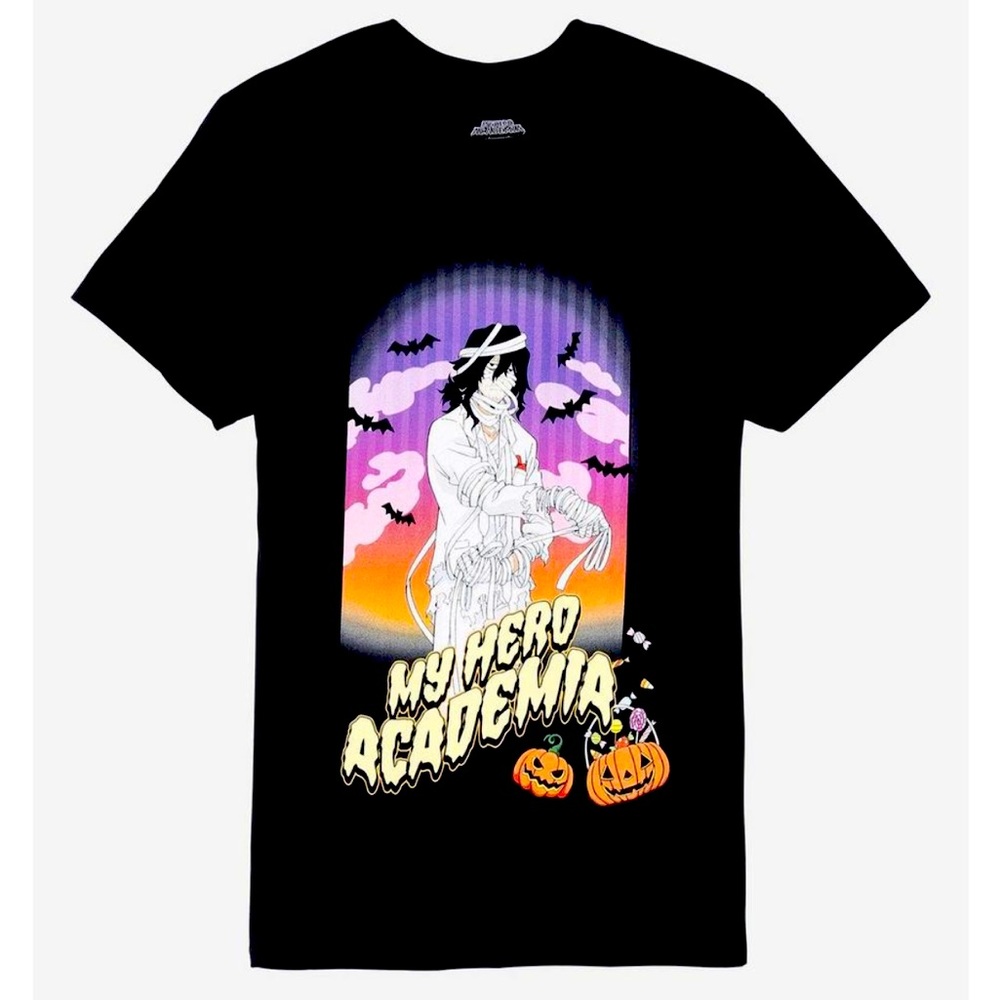 Hot Topic My Hero Academia Eraserhead Halloween T-Shirt Unisex Size MD